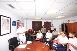 Inauguración prácticas personal sanitario del Mando de Canarias