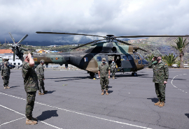 LLegada JEMAD a La Palma