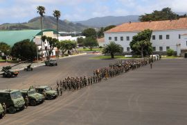 Vista aérea de la formación