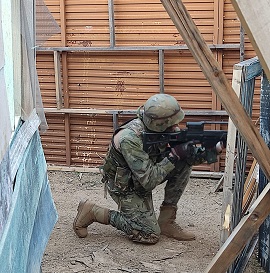 Ejecutado defensa perimétrica en zonas de asentamiento