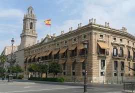 Fachada de Capitanía General de Valencia