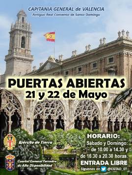 Cartel Jornada de Puertas Abiertas  21 y 22 mayo 2016