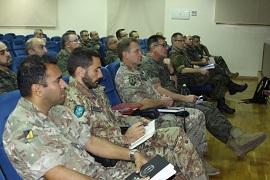 Conference at the JTF HQ Log Seminar
