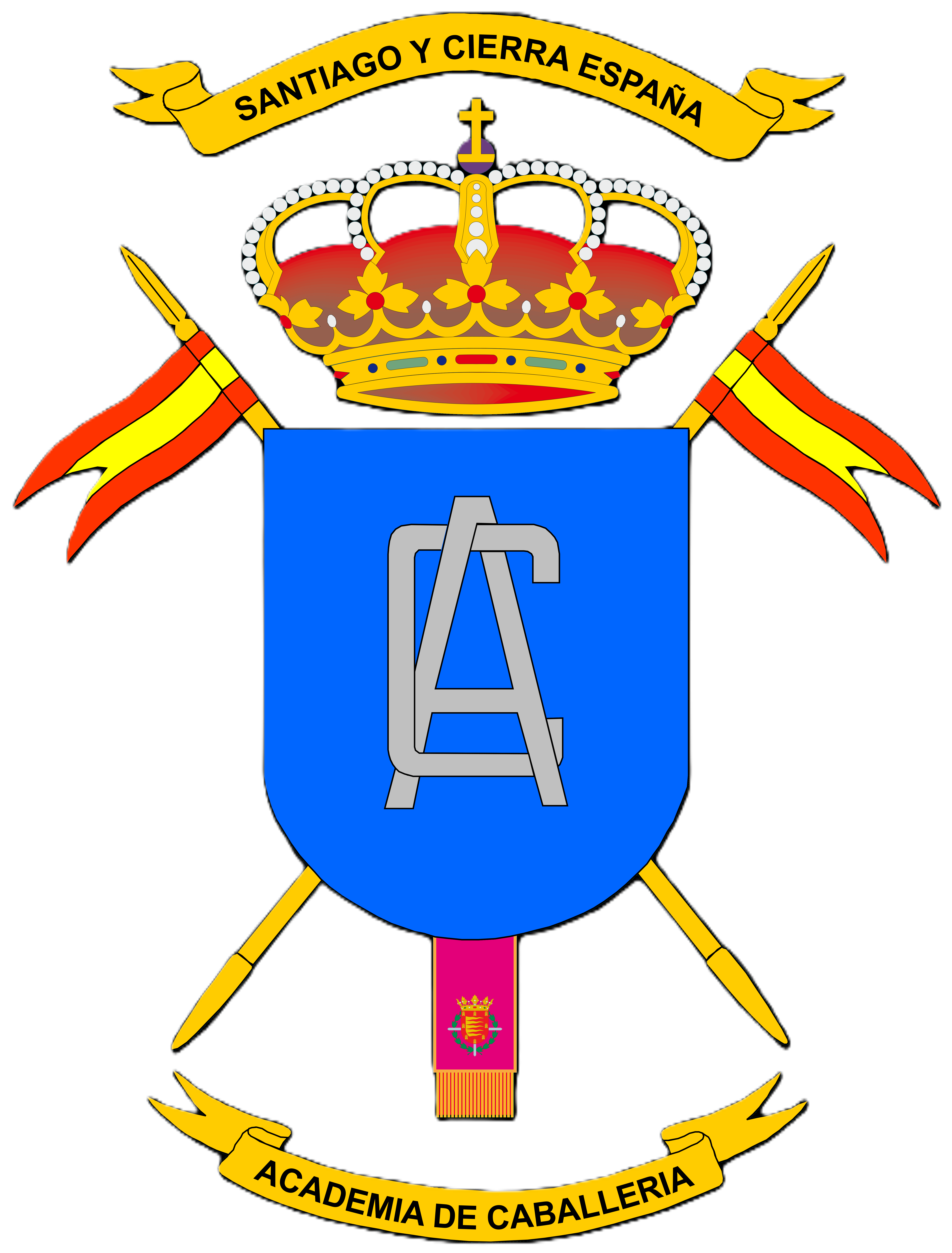 escudo ACADEMIA DE CABALLERÍA