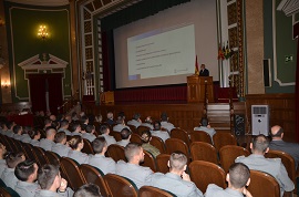 Un instante de la conferencia