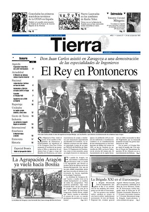 Portada revista Ejército número 0