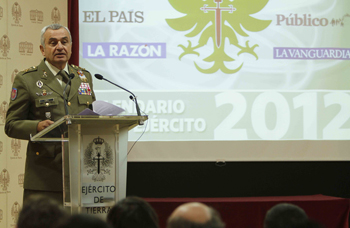 Presentación del Calendario del Ejército 2012