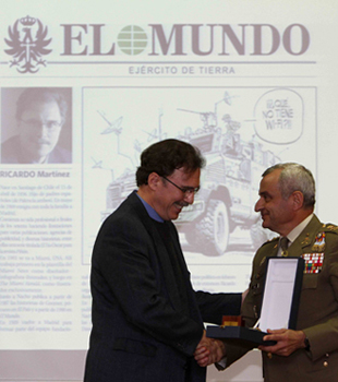 Presentación del Calendario del Ejército 2012