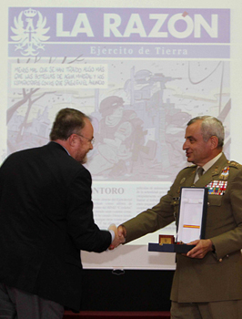 Presentación del Calendario del Ejército 2012