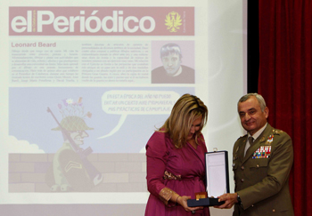 Presentación del Calendario del Ejército 2012