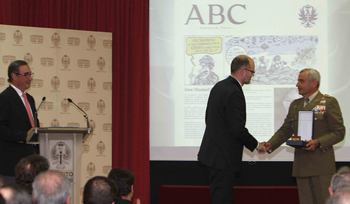 Presentación del Calendario del Ejército 2012