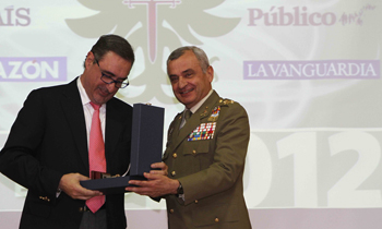 Presentación del Calendario del Ejército 2012