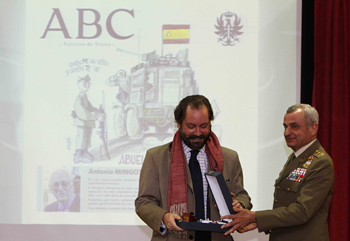 Presentación del Calendario del Ejército 2012