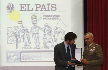 Presentación del Calendario del Ejército 2012
