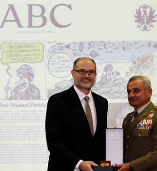 Presentación del Calendario del Ejército 2012