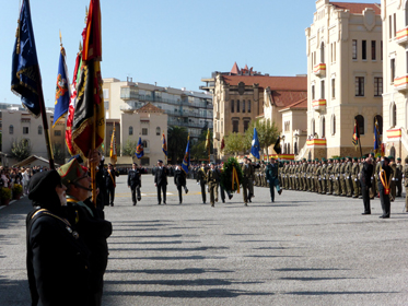 Conmemoración Día del Veterano 2015 en el acuartelamiento de El Bruch (Barcelona)