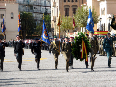 Conmemoración Día del Veterano 2015 en el acuartelamiento de El Bruch (Barcelona)