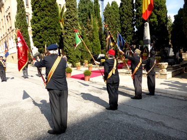 Conmemoración Día del Veterano 2015 en el acuartelamiento de El Bruch (Barcelona)