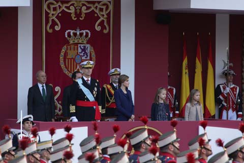 acto central del Día de la Fiesta Nacional