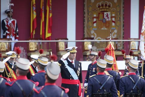 SM. El Rey recibe novedades