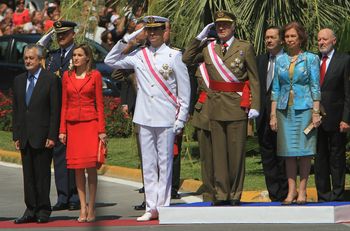 Sus Majestades los Reyes en el acto
