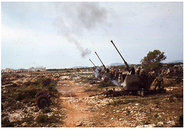 75 aniversario Regimientos de Artillería Antiaérea nº 71 y 72