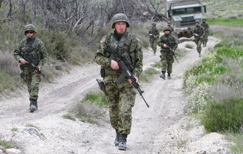 Brigada XII preparación del contingente para el Líbano