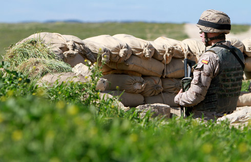 Brigada XII preparación del contingente para el Líbano