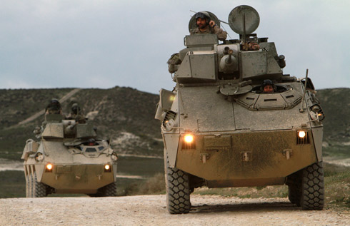 Brigada XII preparación del contingente para el Líbano