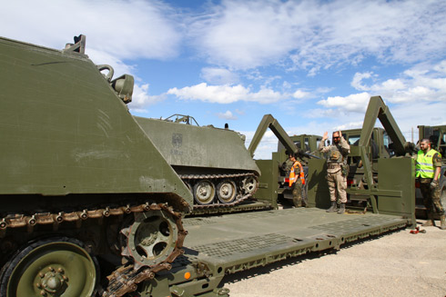 Brigada XII preparación del contingente para el Líbano