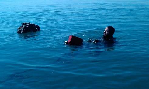 Salto paracaidista sobre el embalse de Buendía