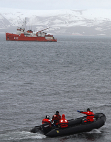 Regreso al Buque de Investigación Oceanográfica Las Palmas