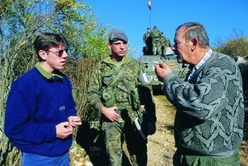 Conmemoración del final de la misión en Bosnia i Herzegovina (1999)