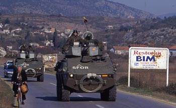 Conmemoración del final de la misión en Bosnia i Herzegovina (1999)
