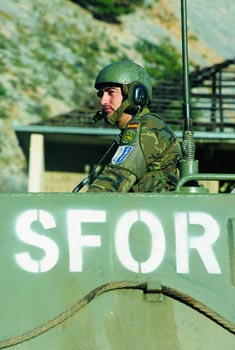 Conmemoración del final de la misión en Bosnia i Herzegovina (1999)