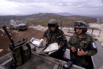 Conmemoración del final de la misión en Bosnia i Herzegovina