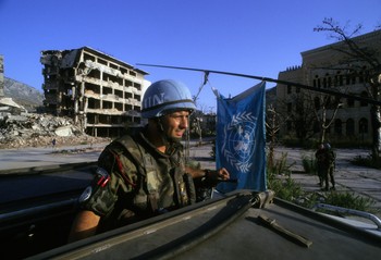 Conmemoración del final de la misión en Bosnia i Herzegovina