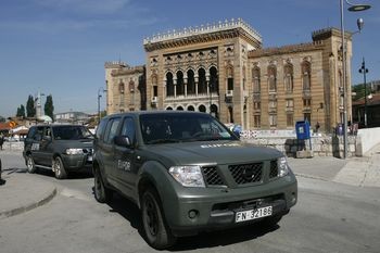 Conmemoración del final de la misión en Bosnia i Herzegovina