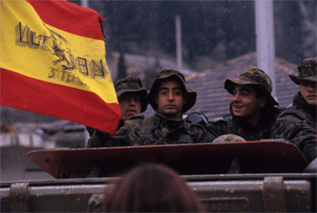 Conmemoración del final de la misión en Bosnia i Herzegovina