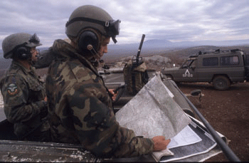 Conmemoración del final de la misión en Bosnia i Herzegovina