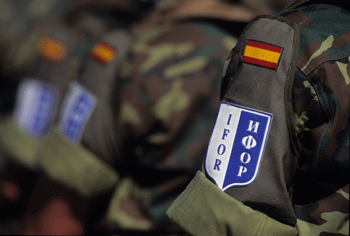 Conmemoración del final de la misión en Bosnia i Herzegovina