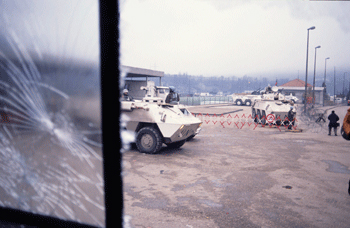 Conmemoración del final de la misión en Bosnia i Herzegovina