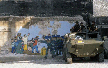 Conmemoración del final de la misión en Bosnia i Herzegovina