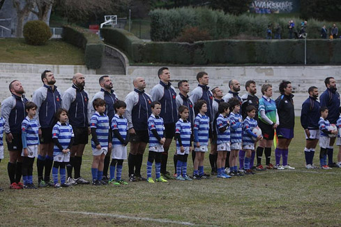 Encuentro de rugby entre el Ejército de Tierra y la Armada a favor de la lucha contra el cáncer