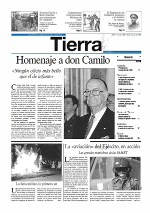 Portada revista ejército marzo 1996