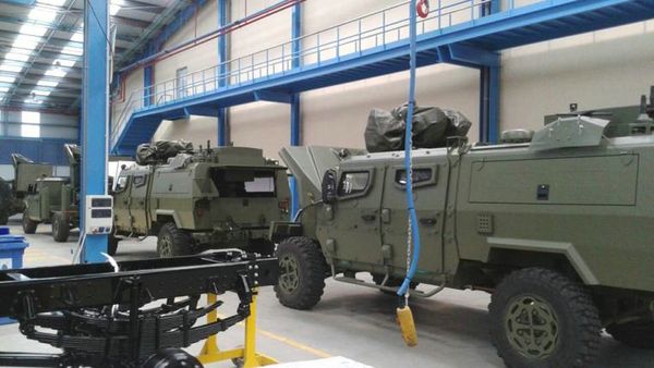 VAMTAC en la fase de producción 