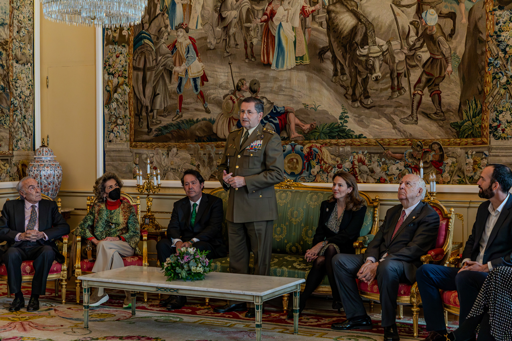 El JEME presidió acto de presentación del cuadro