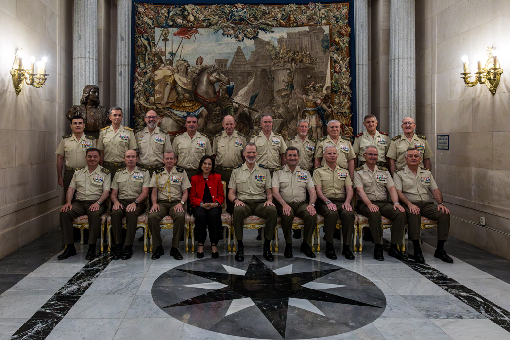 Foto de grupo del CSE presidido por el Rey