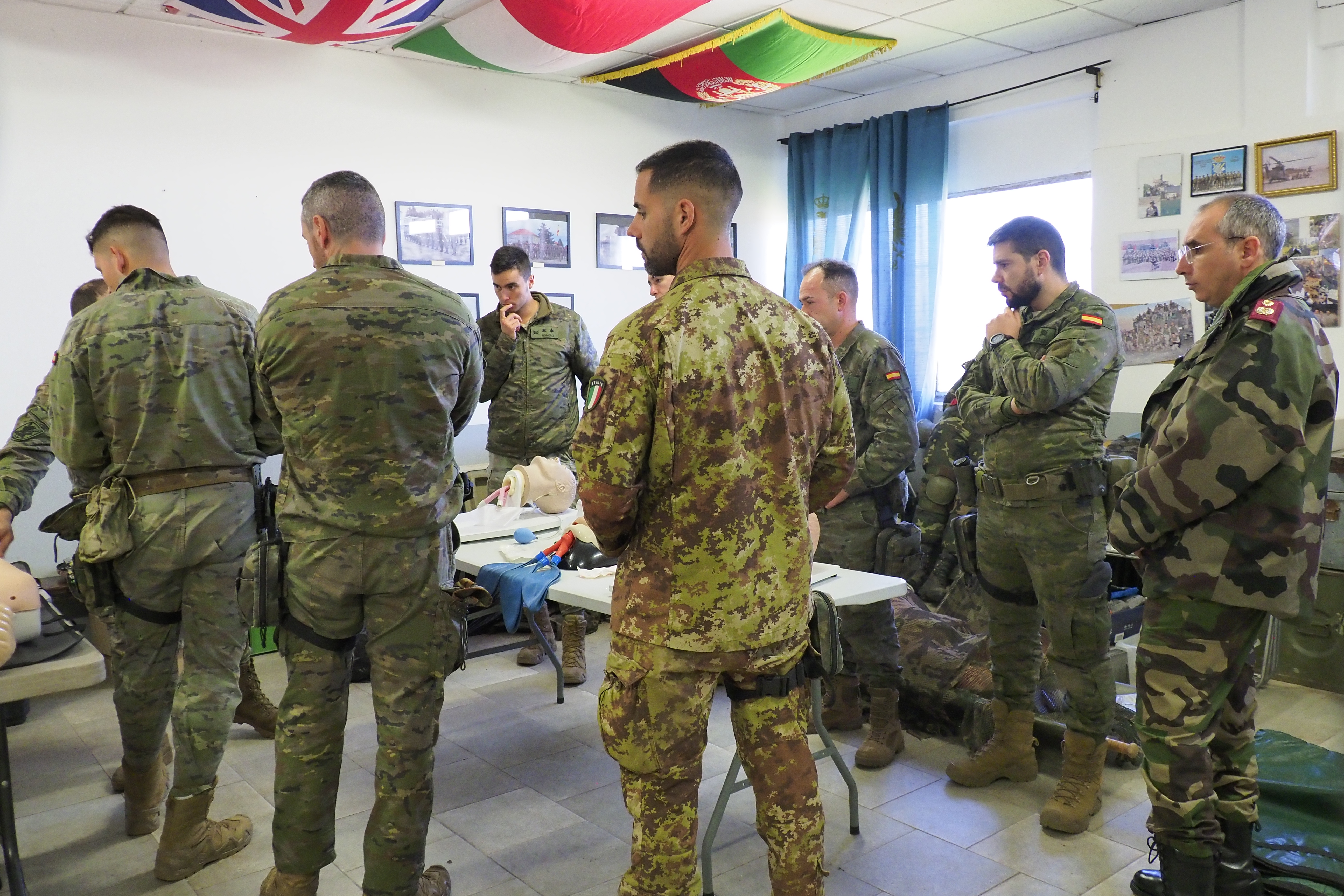 La Brigada “Galicia” VII se consolida como referente en el tratamiento de heridos en combate