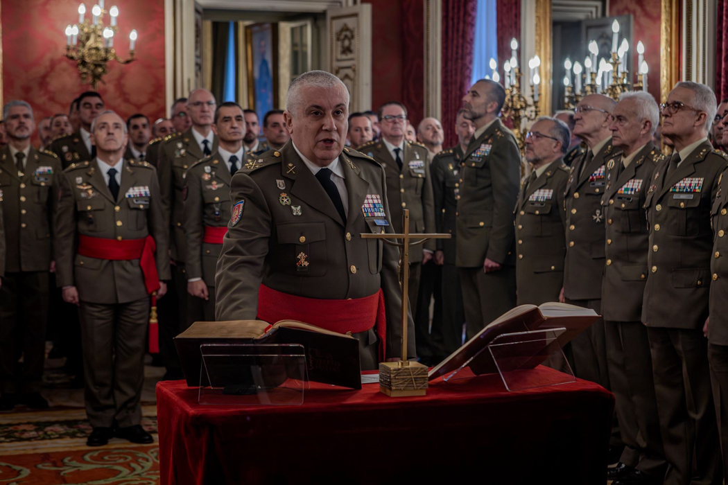 El teniente general Antonio Jesús Cabrerizo toma posesión como segundo jefe del Estado Mayor del Ejército